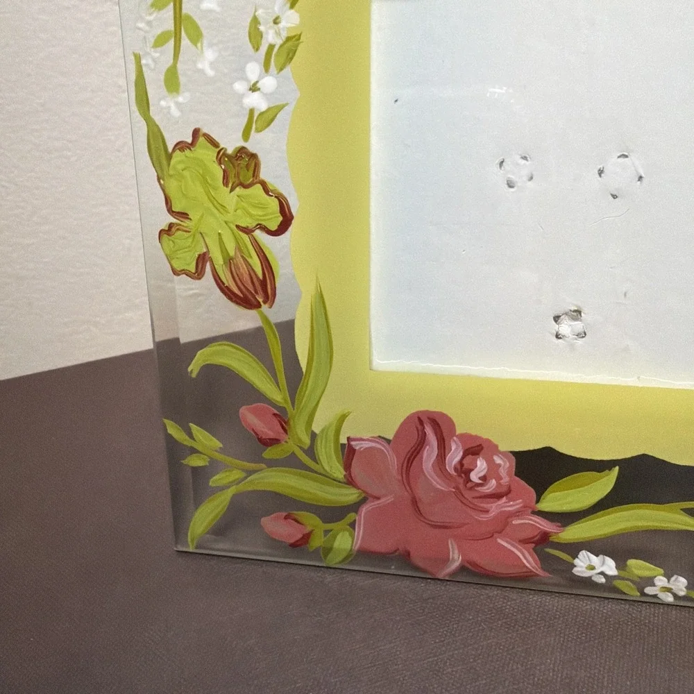 Handcrafted hand painted